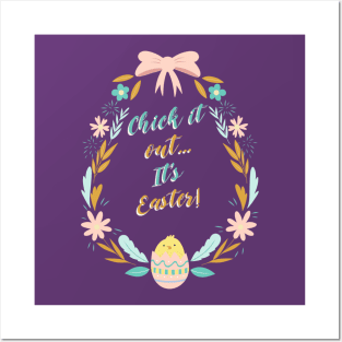 Chick it out...It's Easter! Posters and Art